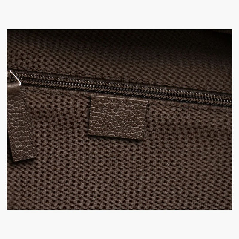 Monogram batohu Gucci Top Zip GG BEIGE/BROWN