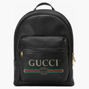 Gucci Backpack Vintage Logo Black