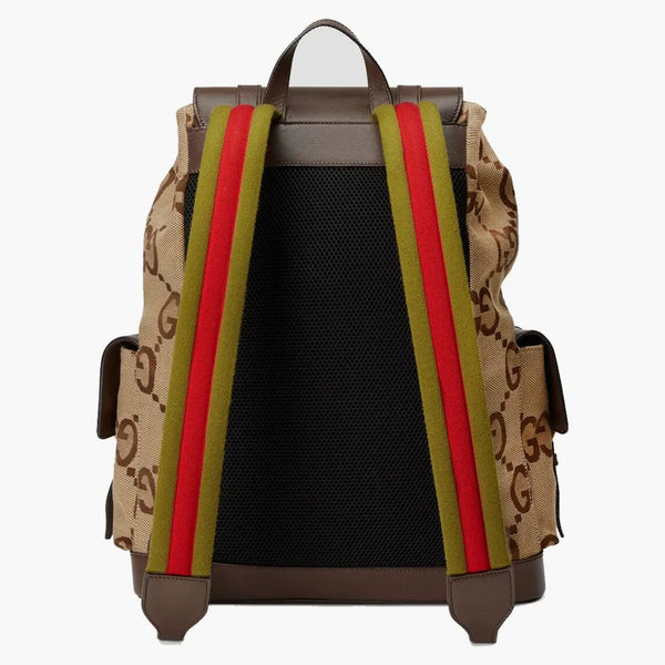 Batoh Gucci s jumbo GG Camel/Ebeny