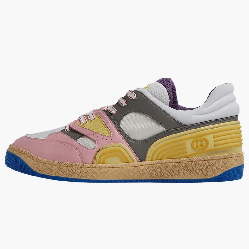 Gucci korg Low-Top Sneaker Yellow Pink Blue (Women's)