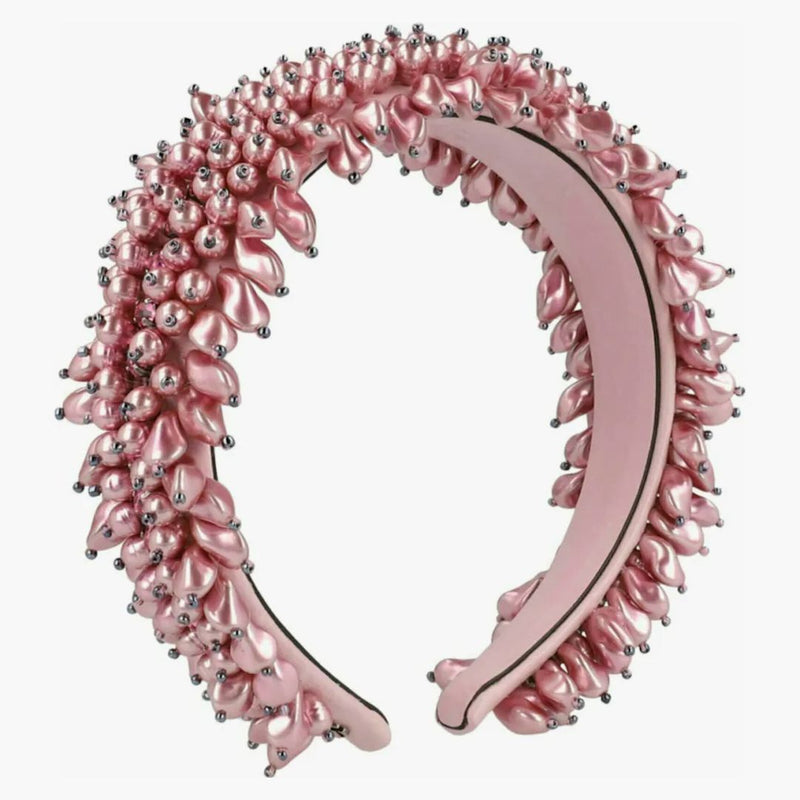 Gucci pärlor pannband rosa