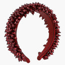Gucci Beaded Headband Red
