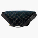 Gucci Belt Bag Gg Velvet Blue