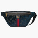Gucci Belt Bag Gg Velvet Blue