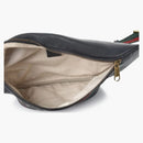 Gucci Print Belt Bag Vintage Logo Medium (20 in Strap Drop) Black