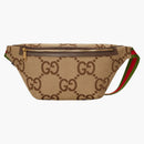 Gucci Belt Bag Jumbo GG Camel/Ebony