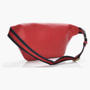 Gucci Logo Belt Bag Hibiscus Red