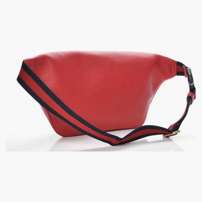 Gucci Logo Belt Borse Hibiscus Red