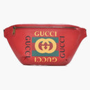 Gucci Logo Belt Bag Hibiscus Red