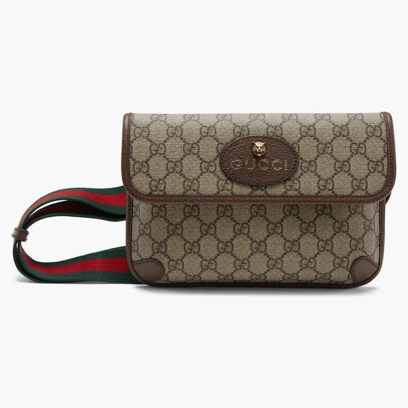 Neo Vintage GG Supreme Belt Bag Beige/Ebony