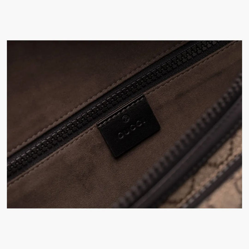 Vak Gucci přední kapesní pás GG Supreme Black/Beige