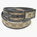 GG Belt GG GG Supreme Leather 1.5 Larghezza Beige/Ebony