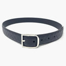 Gucci Belt Guccissima Leather 1.25 Width Navy