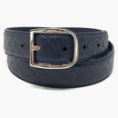 Gucci Belt Guccissima Leather 1.25 Width Navy
