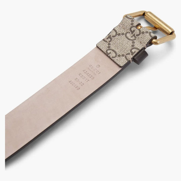 Gucci Belt Belt Supreme Kingsnake Brown
