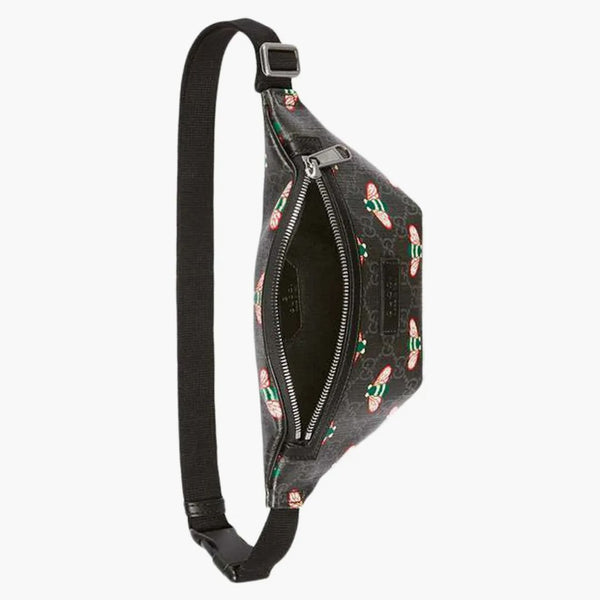 Gucci Bestiary Bee Belt Bag Black