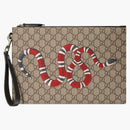 Gucci BESIARY POCH with Kingsnake Beige/Ebony