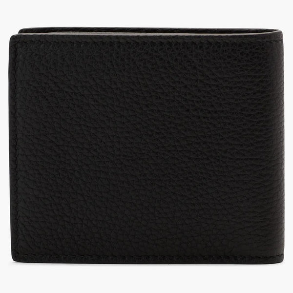 Gucci Print Bifold Wallet Leather (8 Card Slots) Black