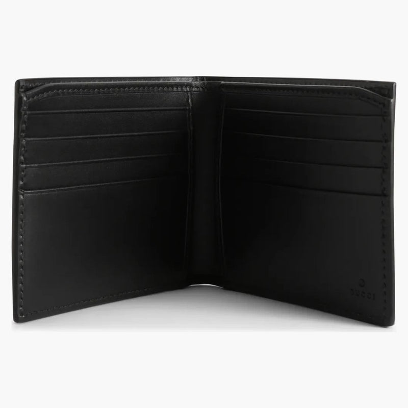 Peněženka Gucci Bifold Wallet GG Supreme Kingsnake (8 karetních slotů) Beige