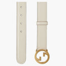 Gucci Blondie Belt White