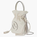 Gucci Blondie Mini Bucket Bag White