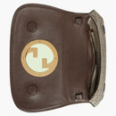 Gucci Blondie Shoulder Bag GG Supreme Beige/Ebony