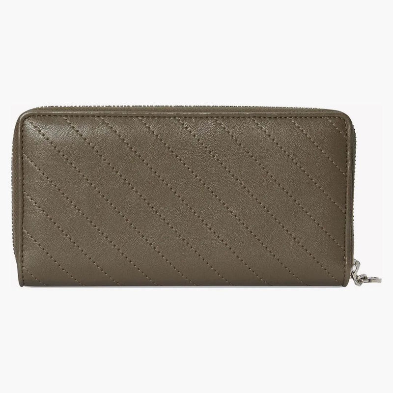 Gucci Blondie Zip-around Wallet Brown