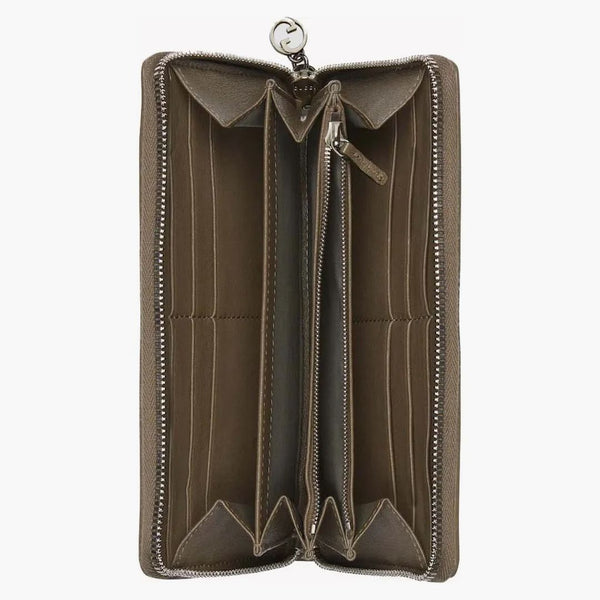 Gucci Blondie Zip-around Wallet Brown