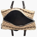 Gucci Boston GG Duffle Bag Beige/Ebony