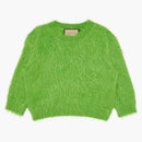 Gucci Brushed Wool Knit Sweater Green