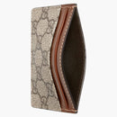 Gucci Card Case Supreme Beige