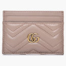 Gucci GG Card Card Matelasse Dusty Pink