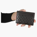 Gucci Card Case Microguccissima Black