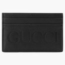 Gucci Card Case with Gucci Logo Black