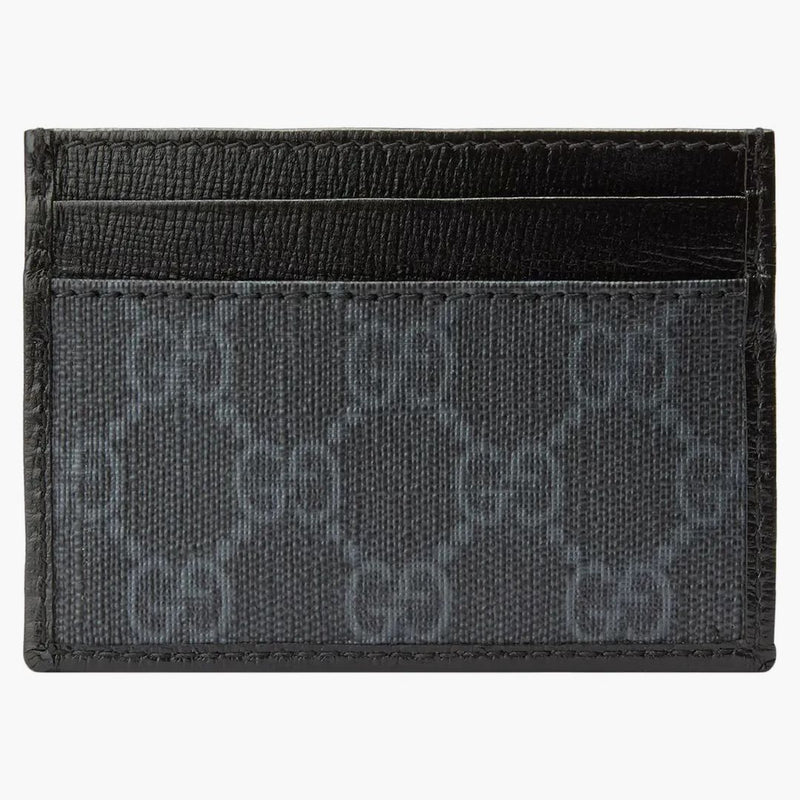 Gucci -kortfodral med sammanlåsande g svart