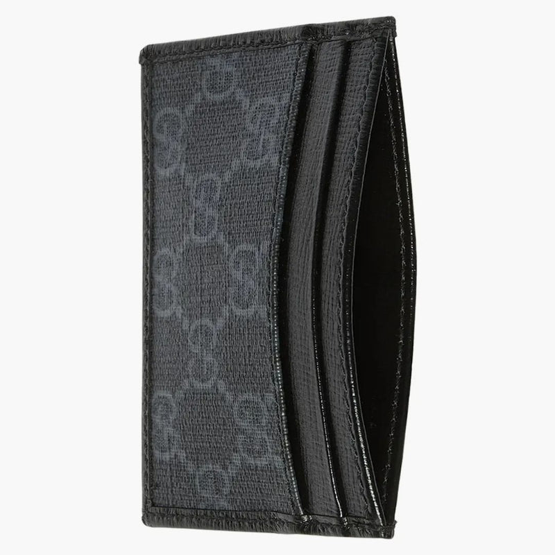 Gucci -kortfodral med sammanlåsande g svart