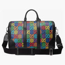 Gucci Carry-on Duffle Gg Psychedelic Medium Black