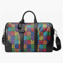 Gucci Carry-on Duffle Gg Psychedelic Medium Black