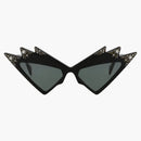 Gucci Cat Eye-Frame Acetate Sunglasses Black/Black/Gray (GG1371S-30014002-003)