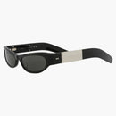 Gucci Cat Eye-Frame Recycled Acetate Sunglasses Black/Black/Gray (GG1635S-30014928-003)