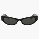 Gucci Cat Eye-Frame Recycled Acetate Sunglasses Black/Black/Gray (GG1635S-30014928-003)