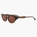 Gucci Cat Eye-Frame Recycled Acetate Sunglasses Havana/Havana/Brown (GG1298S-30013901-002)