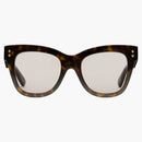 Gucci Cat-Eye Frame Sunglasses Dark Tortoiseshell (691297 J0740 2374)