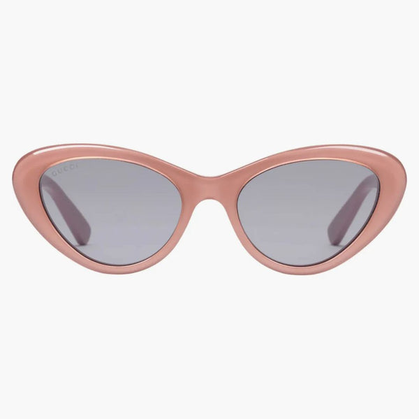Occhiali da sole Grigio da sole Grigio da sole Gucci Cat-Eye (grigio solido (