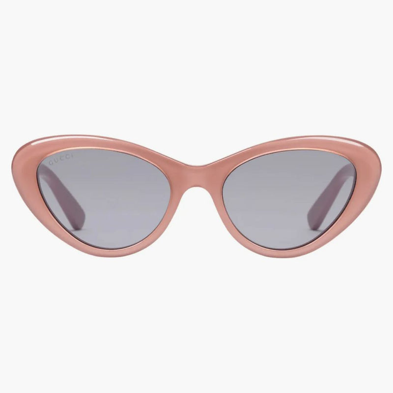 Occhiali da sole Grigio da sole Grigio da sole Gucci Cat-Eye (grigio solido (