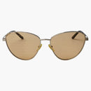 Gucci Cat Eye Logo Sunglasses Gold (GG0803S-004)