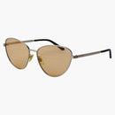 Gucci Cat Eye Logo Sunglasses Gold (GG0803S-004)