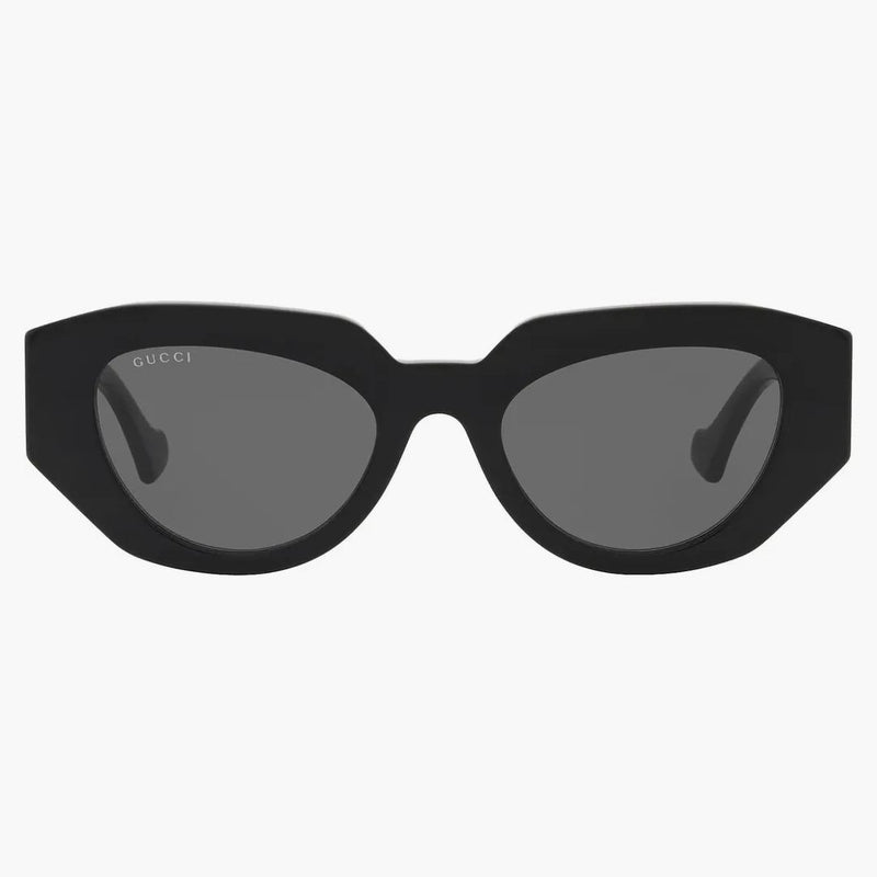 Gucci Cat Eye Sunglasses Black/Gold (GG1421S 001)