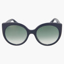 Gucci Cat Eye Sunglasses Blue/Gray (GG0325S-30002854-008)