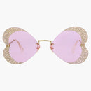 Gablas de gato gabas de sol Gucci Gold/Gold/Pink (GG0897S-30010507-001)